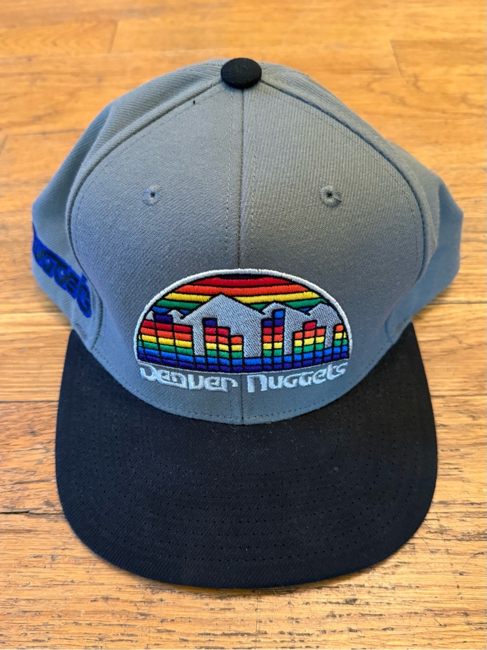 Denver Nuggets Hardwood Classics "Storm Front" Snapback Hat
